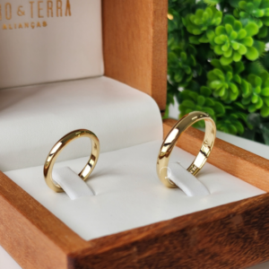 Par de Alianças Marco Bambolê