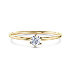 Anel de Noivado True Love